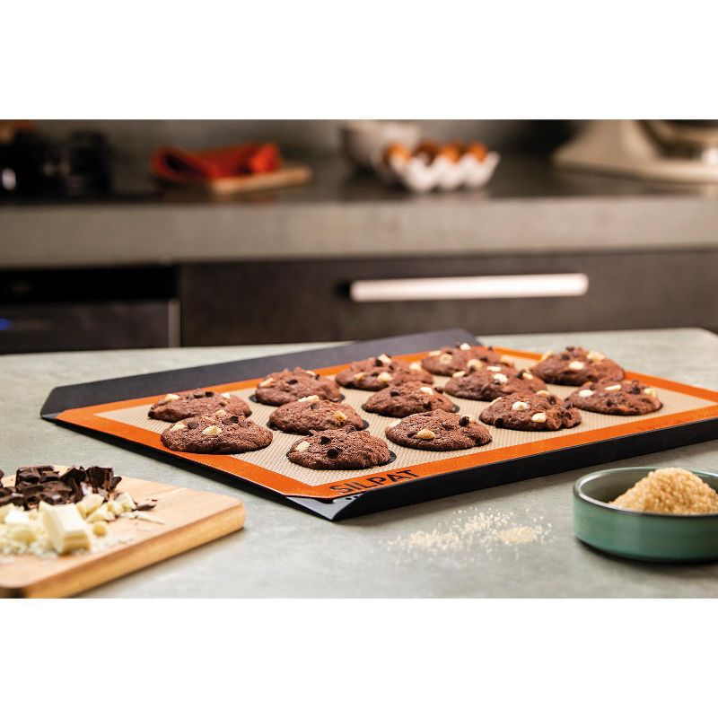 Silpat Perfect Cookie Non-Stick Silicone Baking Mat, 11-5/8" x 16-1/2", 3 of 6