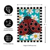Evergreen Ladybug with Daisies Garden Applique Flag 12.5 x 18 Inches Indoor Outdoor Decor - 2 of 4