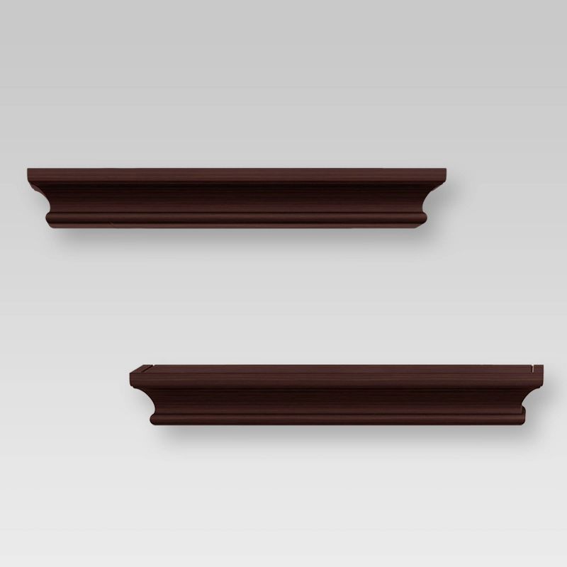 2pc Traditional Wall Shelf Set - Threshold™, 1 of 6