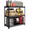 5-Tier Garage Shelving Unit, Adjustable Steel Utility Storage Rack with Metal Shelves, 3850 Lbs Total Capacity, for Garage, Warehouse, Heavy Duty - 2 of 4