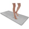 MICRODRY SoftLux Classic Solid Memory Foam Bath Mat/Runner with Skid Resistant Base - image 2 of 3