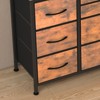 10-Drawer TV Console, Fits 55-inch TVs, Large Bedroom Entertainment Center, Suitable for Living Rooms, Walk-in Closets, and Entryways - 3 of 4