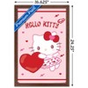 Trends International Hello Kitty: 25 Valentine's Day - Hearts & Wings Framed Wall Poster Prints - 3 of 4