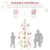 Best Choice Products Wrought Iron Ornament Display Christmas Tree w/ Easy Assembly, Stand - 4 of 4