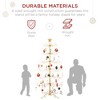 Best Choice Products Wrought Iron Ornament Display Christmas Tree w/ Easy Assembly, Stand - image 4 of 4