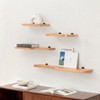 MH London Dale 36" Set of 4 Wall Mounted Shelves Mango Wood - 2 of 4