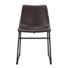 Quality Faux Leather Dining Chair Set Of 2-Cuddlewood - 4 of 4