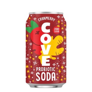 Cove Cranberry Soda - 12 fl oz Can - 1 of 4