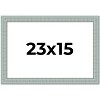 PosterPalooza | Refined Blue Picture Frame - UV Acrylic, Backing Board, Hanging Hardware Included - 2 of 4