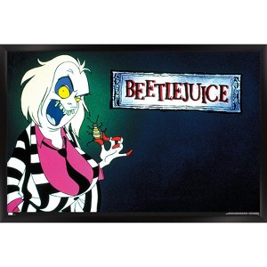 Trends International Beetlejuice: Animated - Key Art Framed Wall Poster Prints - 1 of 4