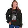 Christmas Santa's Reindeer List Sweatshirt for Men or Women Brisco Brands - 3 of 4
