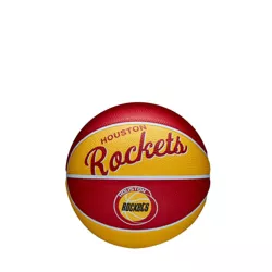 NBA Houston Rockets Retro Mini Basketball