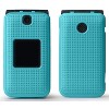 Nakedcellphone Case for Alcatel Go Flip V Flip Phone (2019) - Hard Shell Cover with Grid Texture - 2 of 4