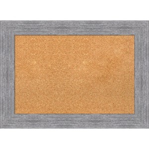Amanti Art Bark Rustic Framed Corkboard, Natural Cork - 1 of 4
