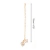 Unique Bargains Butterfly Heart Cup Chain Charm Water Cup Pendant 1 Pc - 2 of 4