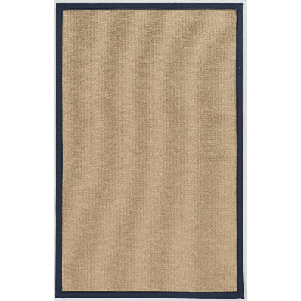 9'10inx13' Athena Sisal Wool Area Rug Blue - Linon