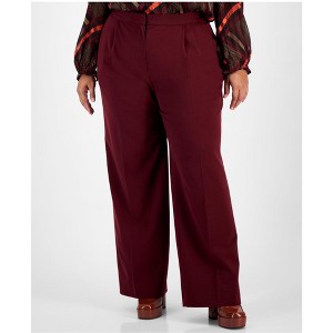 bar III Womens Bi Stretch Casual Wide Leg Pants - 1 of 1