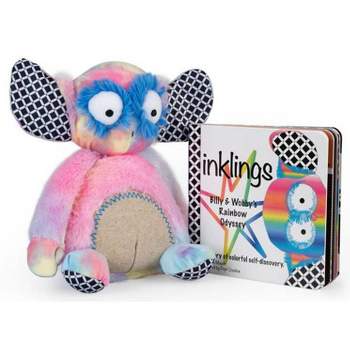 Inklings Rainbow Wobby Pride Toy and Novel - 2ct