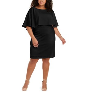 Calvin Klein Womens Overlay Sheath Dress - 1 of 1