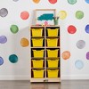 Educator Direct Scoop Front Multipurpose Storage Bins, Cubby Compatible, 25-Piece - 3 of 4
