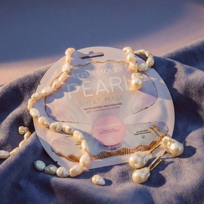Vitamasques Pearl Sheet Face Mask - 0.74 fl oz