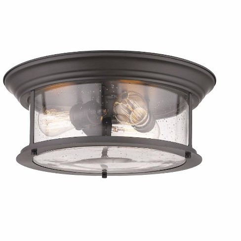 Z-Lite Sonna 3 - Light Flush Mount in  Bronze - image 1 of 2