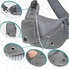 PetAmi Dog Sling Carrier, Puppy Purse Traveling Carrying Bag to Wear, Cat Adjustable Crossbody Travel Pet Pouch - 4 of 4