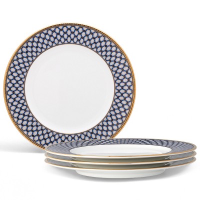 Noritake Blueshire Set of 4 Salad/Dessert Plates