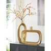 Signature Design by Ashley Lawtonville 15.38" Metal Vase, Antique Gold Finish - 4 of 4