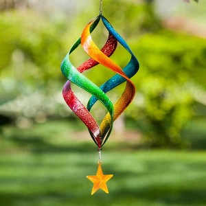 Evergreen Connected Spiral Kinetic Hanging Garden Spinner - 1 of 3