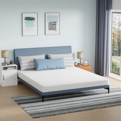 FDW 6 inch Mattress Gel Memory Foam Mattress for Cool Sleep & Pressure Relief/Medium Firm Mattresses CertiPUR-US Certified/Bed-in-a-Box