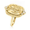 Ross-Simons 0.25 ct. t.w. Diamond Royal Bumblebee Ring in 18kt Gold Over Sterling - 3 of 4