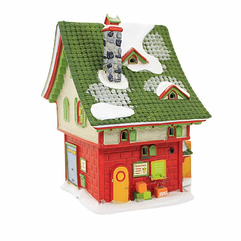 Department 56 Villages 6.75 In Jacque's Jack In The Box Shop North Pole Series Village Buildings, 2 of 4