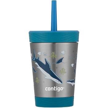 Contigo 12 oz. Kid's Spill-Proof Insulated Stainless Steel Tumbler with Straw
