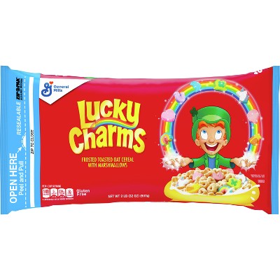 Lucky Charms Bagged Cereal - 32oz - General Mills