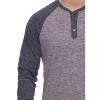 Men's Rollins Long Sleeve Snow Slub Henley Top - Flags & Anthem - 2 of 2