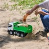 RC Dump Truck Toy 9-Channel 1:18 Scale with Lights, 4WD, 2 Rechargeable Batteries for Kids Ages 8+ - 2 of 4