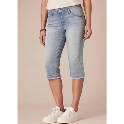 Women's "ab"solution¬Æ Denim Skimmer Capri" - Democracy