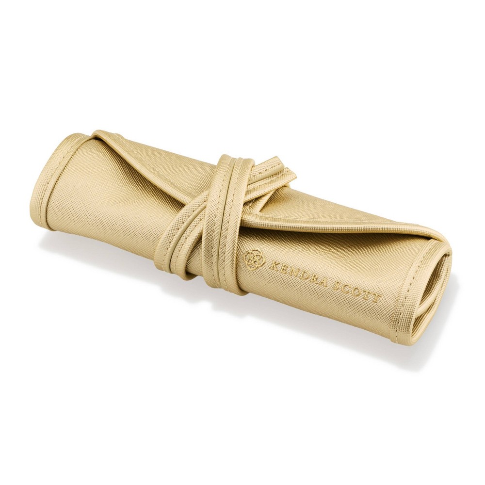 Kendra Scott Travel Organizer Jewelry Roll - Gold