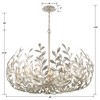 Crystorama Lighting Broche 12 - Light Chandelier in  Antique Silver - 2 of 4