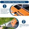 Chicken Nesting Box, Metal Nest Boxes for Chicken, Chicken Laying Box with Chicken Perch, Roll Away Nest Box for Chicken Coop - 3 of 4