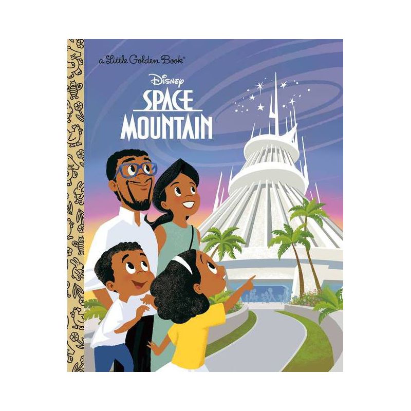 Space Mountain (Disney Classic) - (Little Golden Book) by Random House Disney (Hardcover), 1 of 4