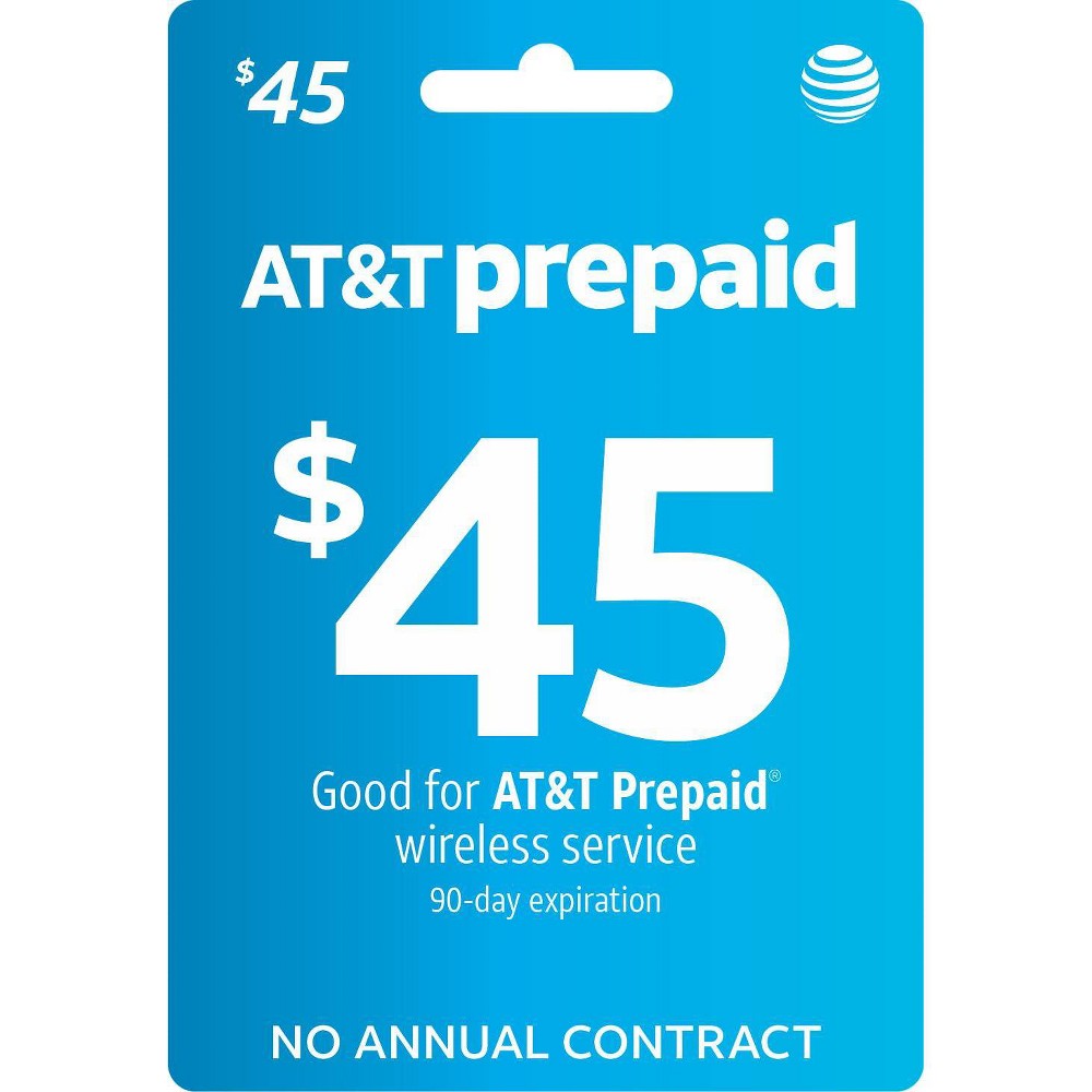 Photos - Other for Mobile AT&T $45 Prepaid Phone Card (Email Delivery)
