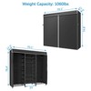 VIPEK S3C Heavy Duty Portable Closet with Adjustable Shoe Rack Wire Shelf, Custom Black Rack with Cover - 2 of 4