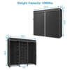 VIPEK S3C Heavy Duty Portable Closet with Adjustable Shoe Rack Wire Shelf, Custom Black Rack with Cover - image 2 of 4