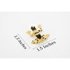 Collectible Wildlife Gifts | Frog, Brown & Black Pfrog, Plastic Toy, Realistic, Model, Gift,      1 1/2"     CWG27B47 - 2 of 4