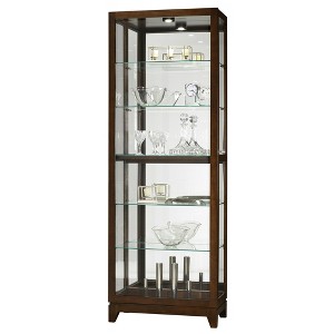 Howard Miller Luke Curio Cabinet 680588 Espresso - 1 of 2