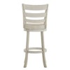 Inspire Q Hooper Barstool Antique White Finish/Beige Linen - 4 of 4