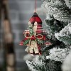 Tree w/Skis Ornament (Set of 12) - 2 of 3