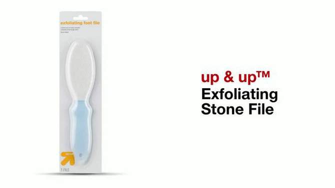 Exfoliating Stone File - up &#38; up&#8482;, 2 of 5, play video